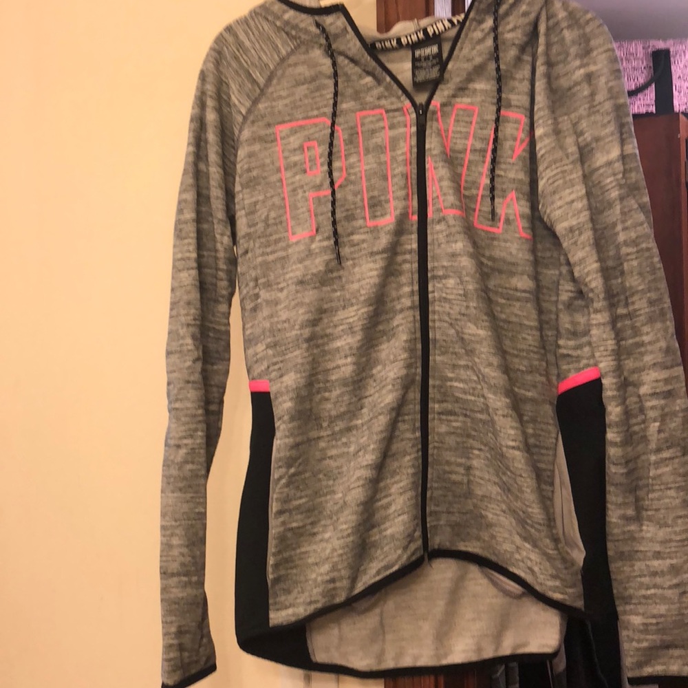 Pink hoodie